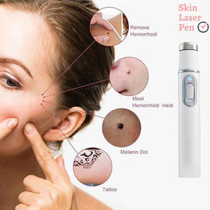 Blue Light Therapy Acne Laser Pen Facial Massager Treatment Soft Scar Wrinkle Acne Removal Device
